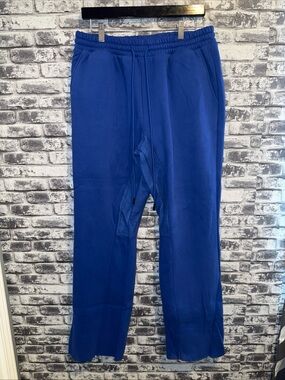 Ananke Fate Heavyweight Fleece Flared Sweatpants Mens Pockets Wide Legged Warm